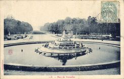 Parque de Versalles de la POSTAL de la VENDIMIA