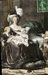 CPA Versailles Marie Antoinette et ses enfants par Vigee Lebrun 