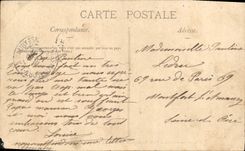 La POSTAL Versalles pequeño Trianon Chambre de la VENDIMIA tiene que dormir de Marie Antonieta