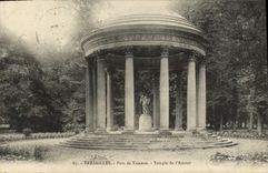 CPA Versailles Parc de Trianon Temple De L'Amour