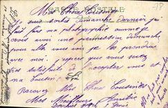 POSTAL Versalles de la VENDIMIA el lavabo del dragón Marmousets