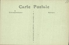 POSTAL Versalles de la VENDIMIA el peristyle