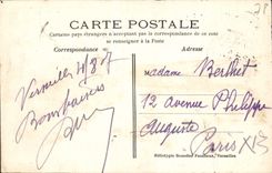 CPA Versailles Bains et grotte d'apollon