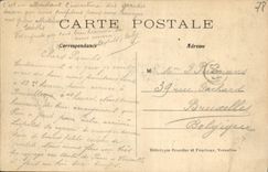 POSTAL Versalles de la VENDIMIA el lavabo del dragón