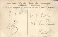 POSTAL de la VENDIMIA Saint Germain en el ataque frontal de Coest del martillo de Bush