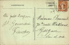 CPA Saint Germain En Laye Le Parterre Le Rond Point des Roses L'amour et la folie de Darbefeuille