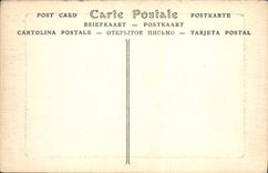 POSTAL de la VENDIMIA Saint Germain en la corte del martillo de Bush del castillo