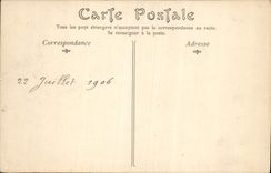 POSTAL de la VENDIMIA Saint Germain en la corte del martillo de Bush del museo