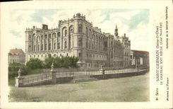 CPA Saint Germain En Laye Le chateau