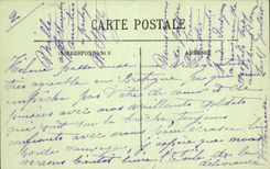 POSTAL de la VENDIMIA Saint Germain en el ataque frontal de Septentrionate del martillo de Bush del castillo