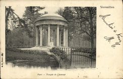 CPA Varesailles Parc Temple De l'Amour