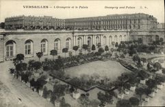 CPA Versailles L'Orangrrie Et Le Palais