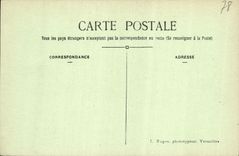 CPA Versailles Le Grand Trianon Facade Sur Les Jardins