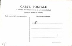 CPA Versailles Cour De Marbre Du palais