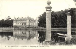 CPA Rambouillet Le Parc Perspective Du Cote Sud