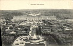 CPA Panorama de Versailles