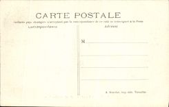 Parque de la POSTAL de la VENDIMIA de lavabo de Versalles de Encelade