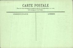 POSTAL Versalles de la VENDIMIA el castillo el ataque frontal del parque