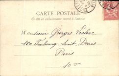 Parque de Versalles de la POSTAL de la VENDIMIA de pequeño Trianon el gabinete de señora