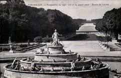CPA Versailles Perspective du tapis vert et du grand canal bassin de Latone