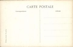 Ataque frontal de Versalles de la POSTAL de la VENDIMIA de grande el trianon en los jardines