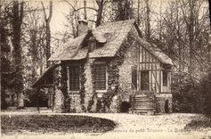 POSTAL Versalles Hamlet de la VENDIMIA de pequeño el trianon el gabinete de señora