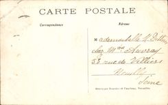 CPA Versailles Panoramique Petites ecuries et hotel de ville