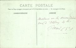 POSTAL Versalles pequeño Trianon de la VENDIMIA el puente de Pedro