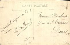 Lavabo grande del agua de Versalles de la POSTAL de la VENDIMIA del latone la alfombra verde el canal grande