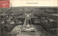 CPA Panorama de Versailles