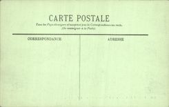 POSTAL Versalles pequeño Trianon de la VENDIMIA el ataque frontal