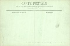 POSTAL Versalles Trianon grande de la VENDIMIA el parque la entrada