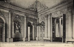 Paladar de la POSTAL de la VENDIMIA de Versalles el Pasillo de la cámara acorazada