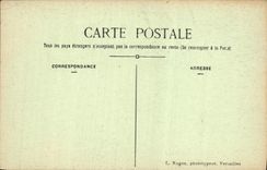 Parque de la POSTAL de la VENDIMIA de florero de Versalles de bronce