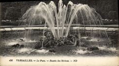 CPA Versailles Le Parc Bassin Des Sirenes