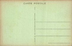 La POSTAL Versalles Bassin de la VENDIMIA del combate del macho del perro de los animales expulsa