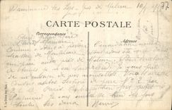 VINTAGE POSTCARD Dammarie the Lilies Castle Of Breau the French Garden