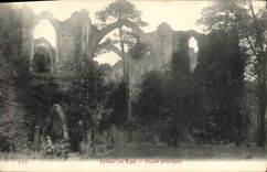 VINTAGE POSTCARD Abbey Of the Lily Principal Frontage
