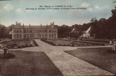VINTAGE POSTCARD Castle De Bombon Residence Of the Foch Marshal