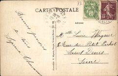 VINTAGE POSTCARD Castle De Bombon Residence Of Marshal Foch Peudant the Great War
