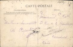 VINTAGE POSTCARD Barbizon Main street Workshop Of Painter JF Millet