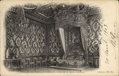 CPA Palais De Fontainebleau Le Lit De Marie Antoinette