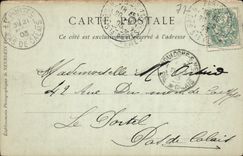 VINTAGE POSTCARD Palate De Fontainebleau Bed Of Marie Antoinette