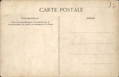 VINTAGE POSTCARD Avon District Lariboisiere Barracks Of the Train Of the Militaria Crews