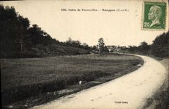 VINTAGE POSTCARD Valley De Fonteneilles Soups