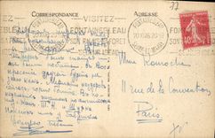 CPA Fontainebleau La Foret La Mare Aux Fees