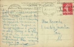 CPA Foret De Fontainebleau Grotte Des Demoiselles Rocher des Demoiselles