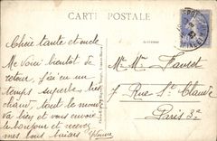 VINTAGE POSTCARD Be worth the Viscount Principal Frontage