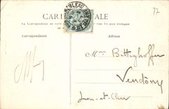 CPA Palais De Fontainebleau Le Chateau Salle et l'Etang des carpes