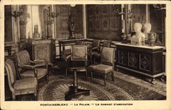 CPA Fontainebleau Le Palais Le Cabinet D'Abdication